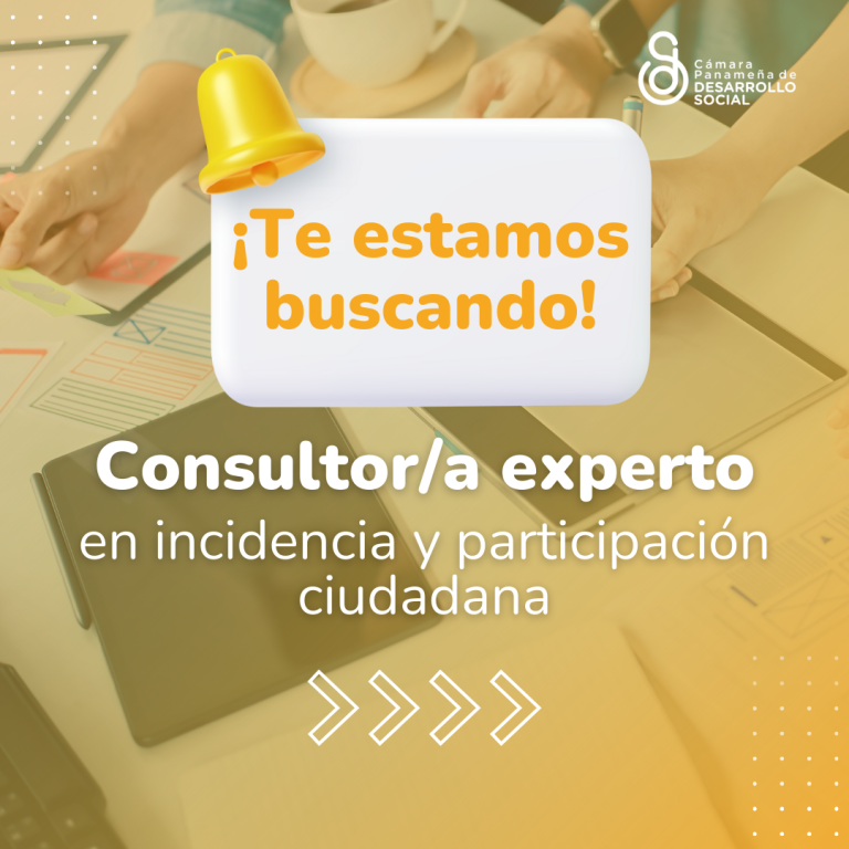 Oportunidad de consultoría para el desarrollo e implementación de un “toolkit de incidencia”